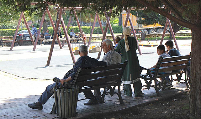 Kavurucu sıcaklar bunaltıyor