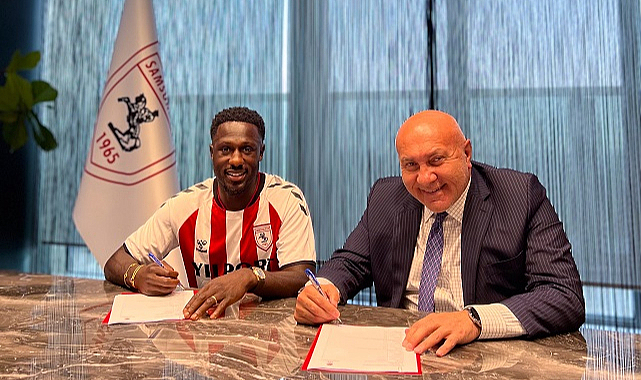 Kingsley Samsunspor'a imzayı attı