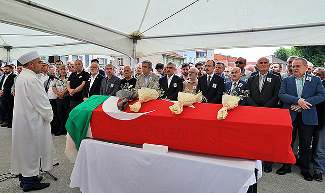 Ladik Belediye Başkanı Özel'in cenazesi ilçede defnedildi
