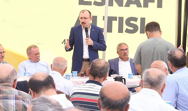 Mehmet Muş Samsun'da şoför esnafının sorunlarını dinledi