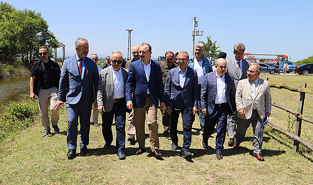 Mehmet Muş’tan Kızılırmak Deltası'nda inceleme