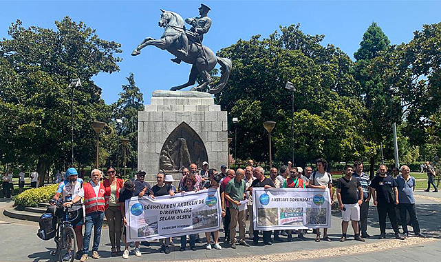 SAMÇEP'ten Akbelen Ormanı için direnen köylülere destek