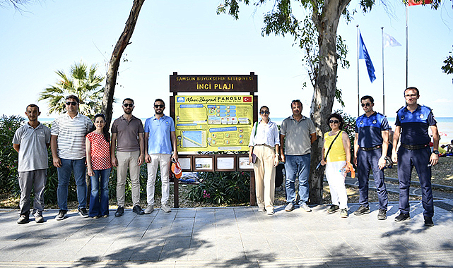 Samsun’da ‘mavi bayraklı’ plajlar denetimi geçti