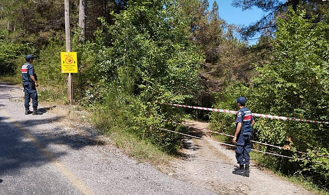 Samsun'da ormanlara giriş yasak!