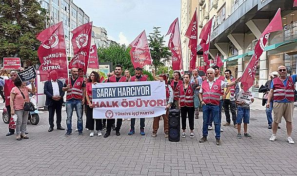 Samsun'da TİP'ten zam eylemi