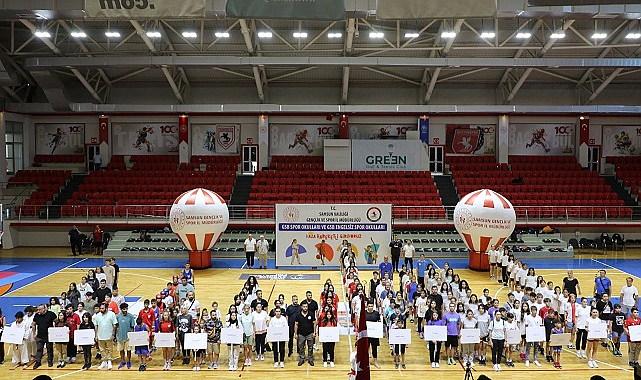 Samsun'da ‘Yaz Spor Okulları’ açıldı