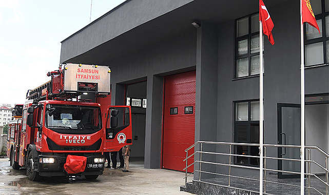 Samsun İtfaiyesi’nin fiziki ve teknik altyapısı güçlendiriliyor