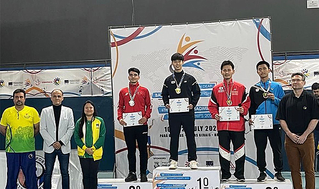 Samsunlu sporcu Furkan Büyükgöze tarihe geçti