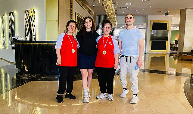 Samsunlu sporcular iki madalya kazandı