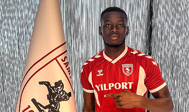 Samsunspor 1.90 boyunda ki forvet Marius'u transfer etti
