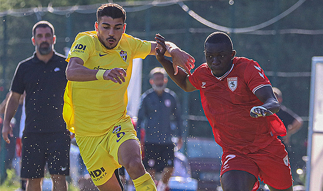 Samsunspor hazırlık maçında 3-1 galip