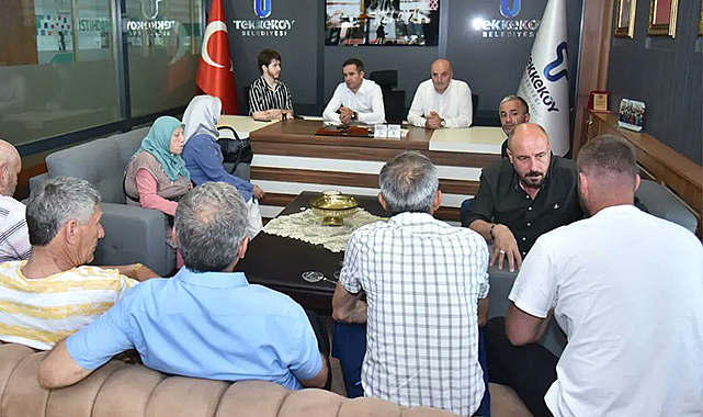 Tekkeköy'ün sorunları Beyaz Masa'ya yatırıldı