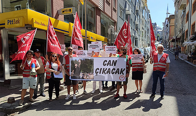 TİP Samsun'dan Can Atalay'a kartpostallı destek