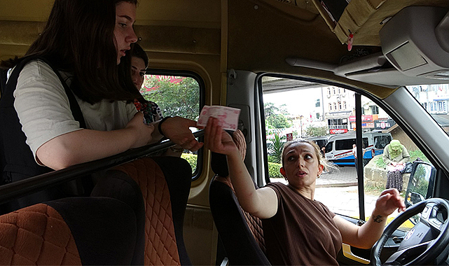 Trabzon'un şoför Nebahat'ı