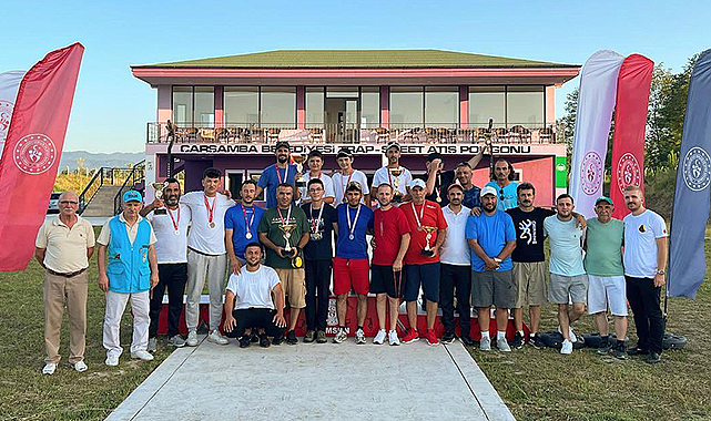 Trap atışlarında Samsun rüzgarı esti