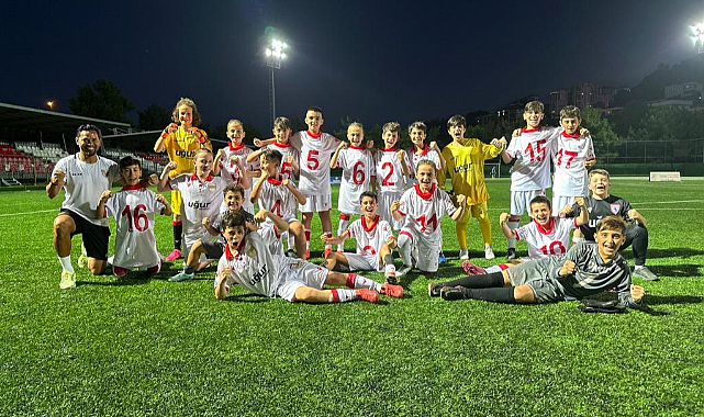 U11 Ligi'nde şampiyon Samsunspor