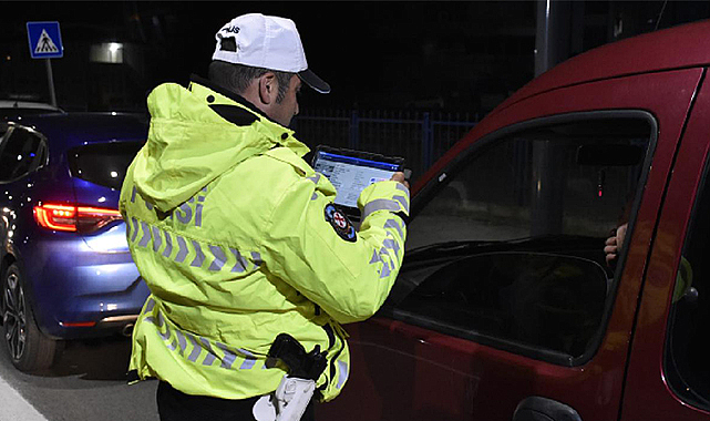 205 araç trafikten men edildi