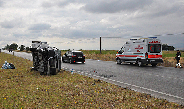3 aracın karıştığı kazada 4 kişi yaralandı