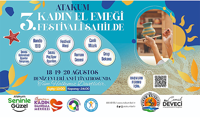 3. Atakum Kadın Emeği Festivali Sahil’de başlıyor
