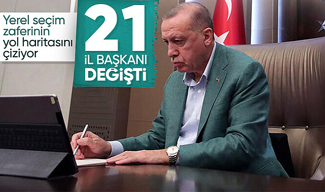 AK Parti'de yerel seçimler öncesi 21 il başkanı değişti