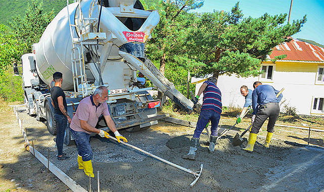 Akkuş’ta yol sorunu aşılacak