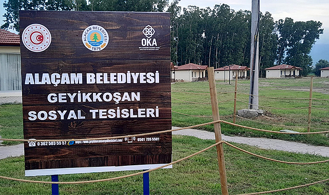 Alaçam'da apart evler hizmete açıldı