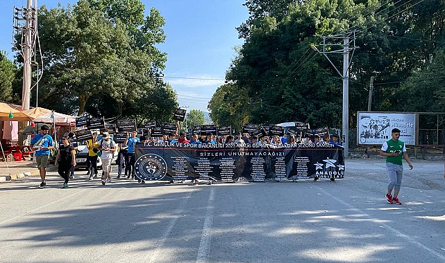 Alaçam’da bocce rüzgarı! Kortej yürüyüşü yapıldı