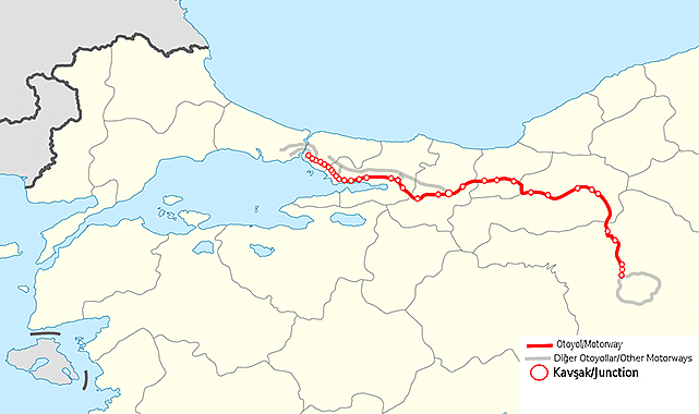 Ankara-İstanbul arasına 1 milyar euroluk yeni otoyol