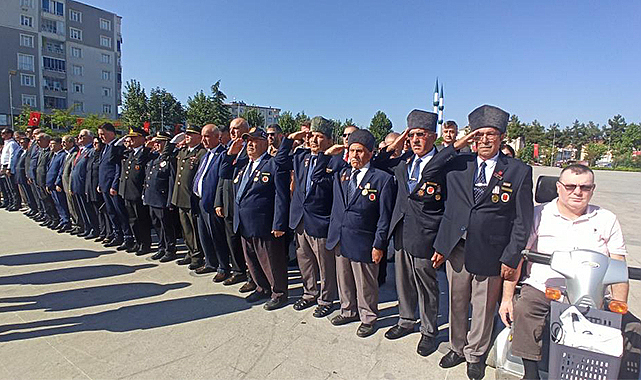 Bafra'da 30 Ağustos Zafer Bayramı kutlandı