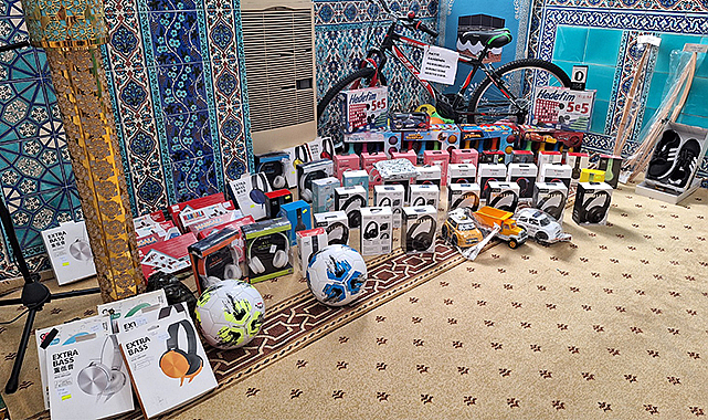 Bafra’da Kur’an kursunu tamamlayanlara hediye