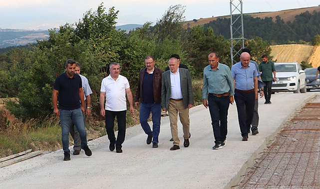 Başkan Demir Havza'da incelemelerde bulundu