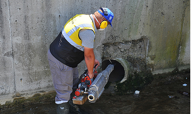 Büyükşehir’den vektörlerle aralıksız mücadele