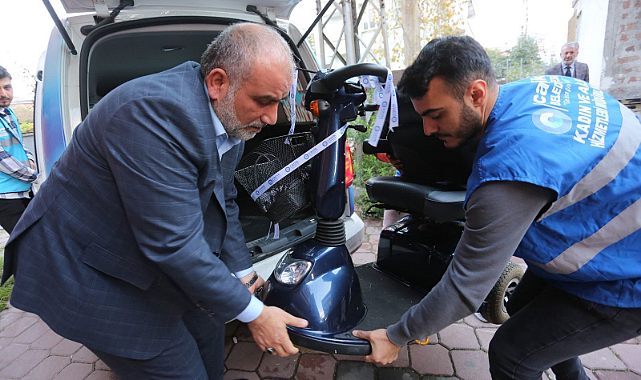 Canik Belediyesi'nden dar gelirli ve engelli vatandaşlara destek