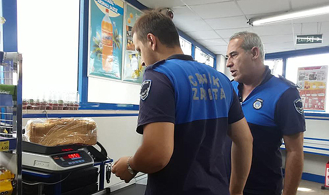 Canik’te zabıtalardan denetim