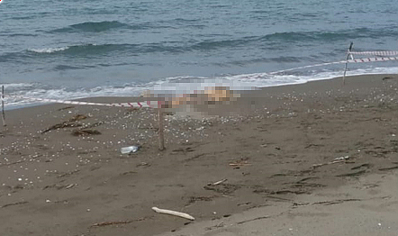 Çarşamba'da sahilde erkek cesedi bulundu