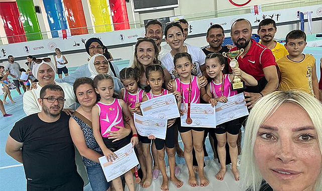 Cimnastikte büyük başarı