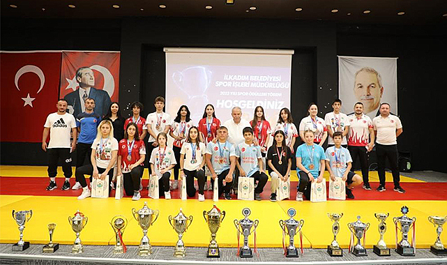 İlkadım’da başarılı sporcular ödüllendirildi