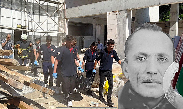 Kaplama ustası inşaatta ölü bulundu