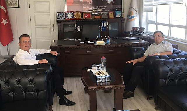 Kaymakam Zaman'dan veda ziyareti