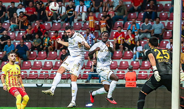 Kayserispor sahasında ağırladığı Yılport Samsunsspor'u 2-1 yendi