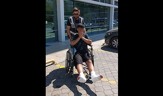 Kırık ayakla cezaevine! Suçu uyuşturucu ticareti