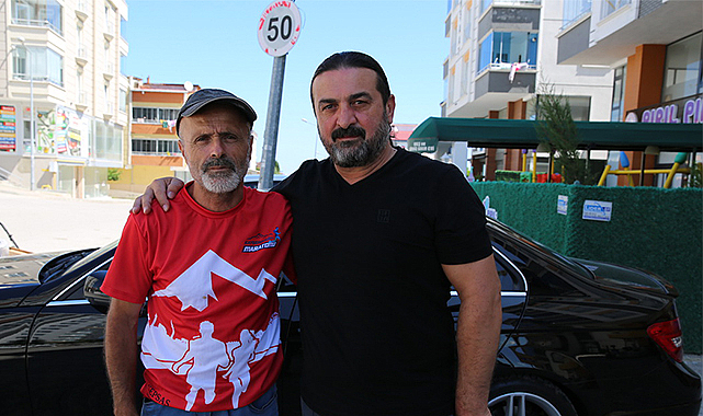 Maratona hazırlanan çöp toplayıcısına meclis üyesi destek verdi