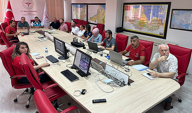 Masabaşında afet tatbikatı