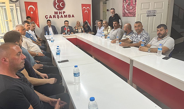 MHP Çarşamba İlçe Başkanlığı’na Özgen Alper Yalçın atandı