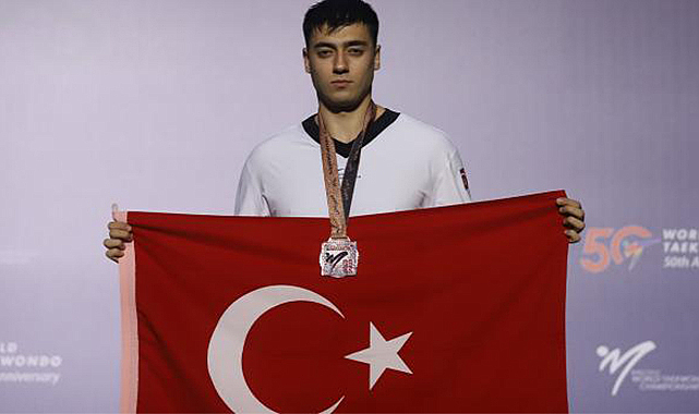 OMÜ'lü Emre Kutalmış Çin'de zirvede