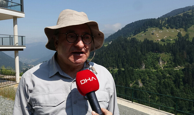 Prof. Dr. Mikdat Kadıoğlu'nun Trabzon'daki evine dadanan bozayı ile başı belada