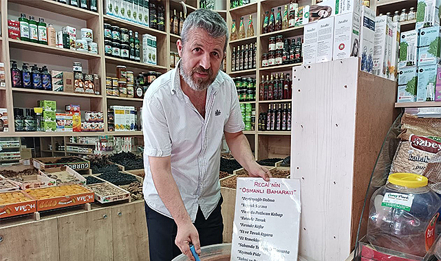 Recai’nin Osmanlı baharatı 26 yıldır satışta