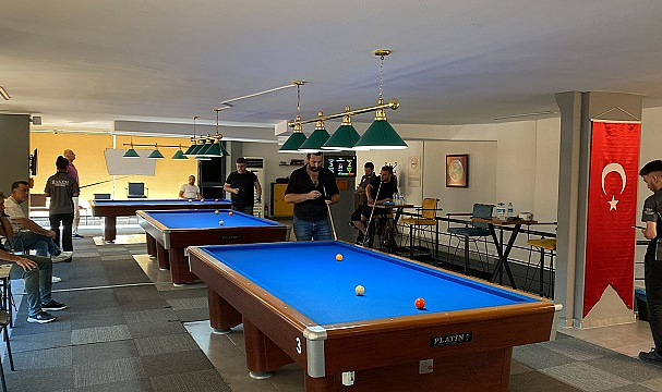 Samsun'da bilardo turnuvası başladı