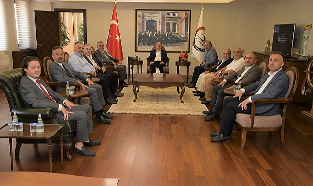 Samsun TSO yönetiminden Vali Dağlı’ya veda ziyareti