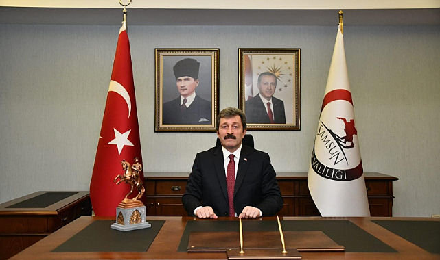 Samsun Valisi Orhan Tavlı göreve başlama mesajı yayımladı